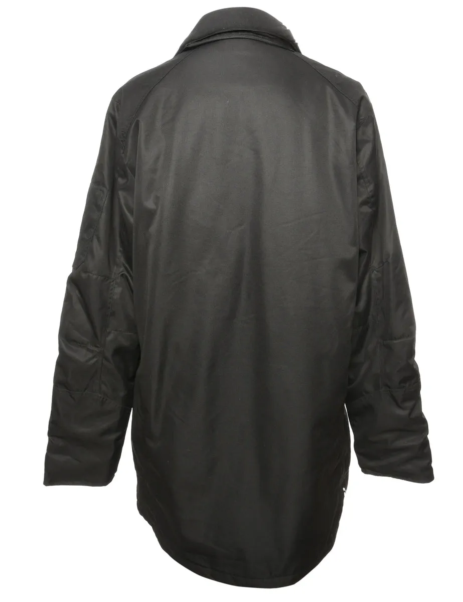 Zip Front Coat - L